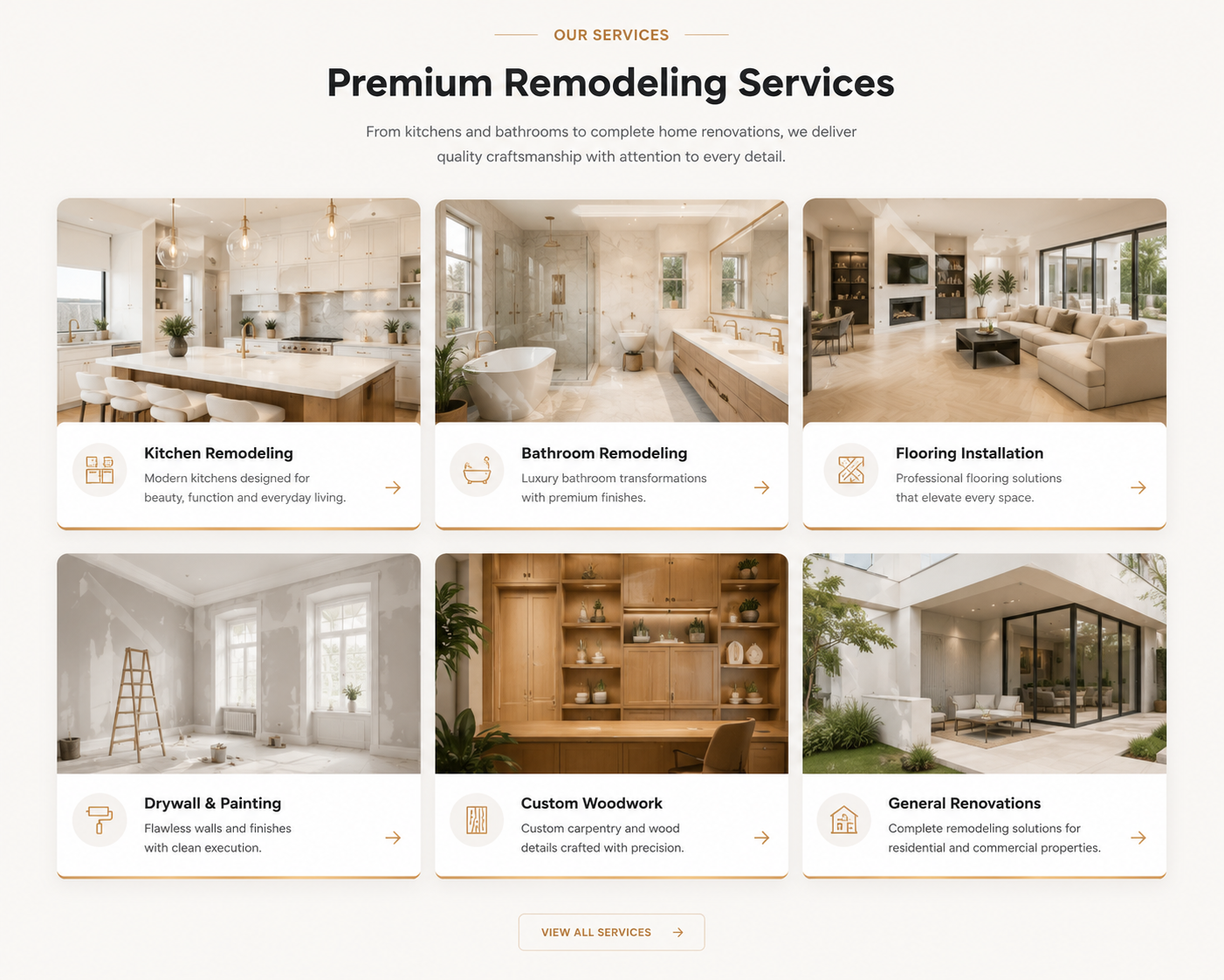 Before and after home remodeling result