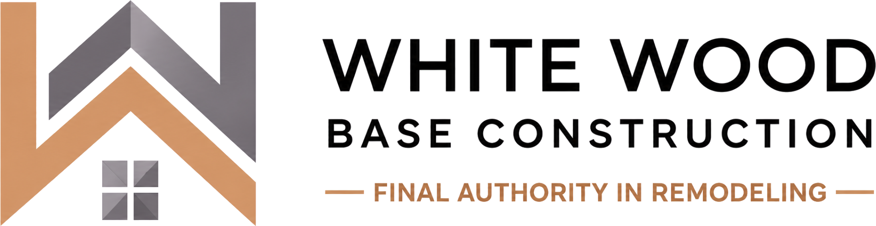 White Wood Base Construction